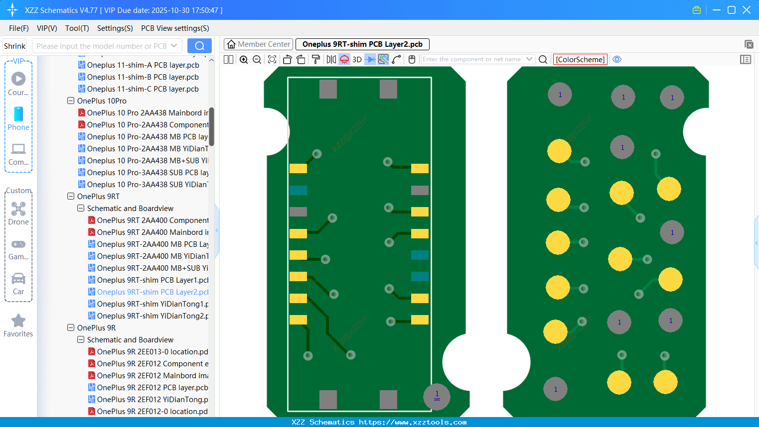 Oneplus 9RT-shim PCB Layer2